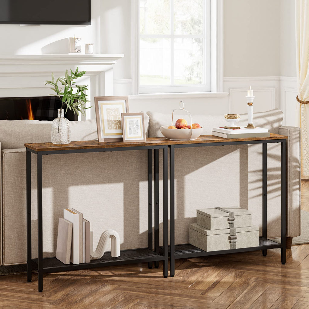 29.5" Narrow 2 Tier Console Table M477566