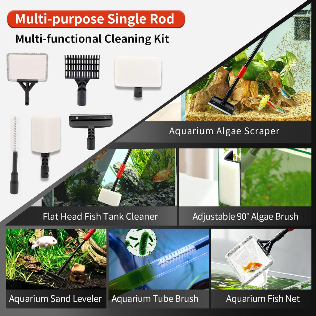 6 in 1 Aquarium Cleaning Kit V481