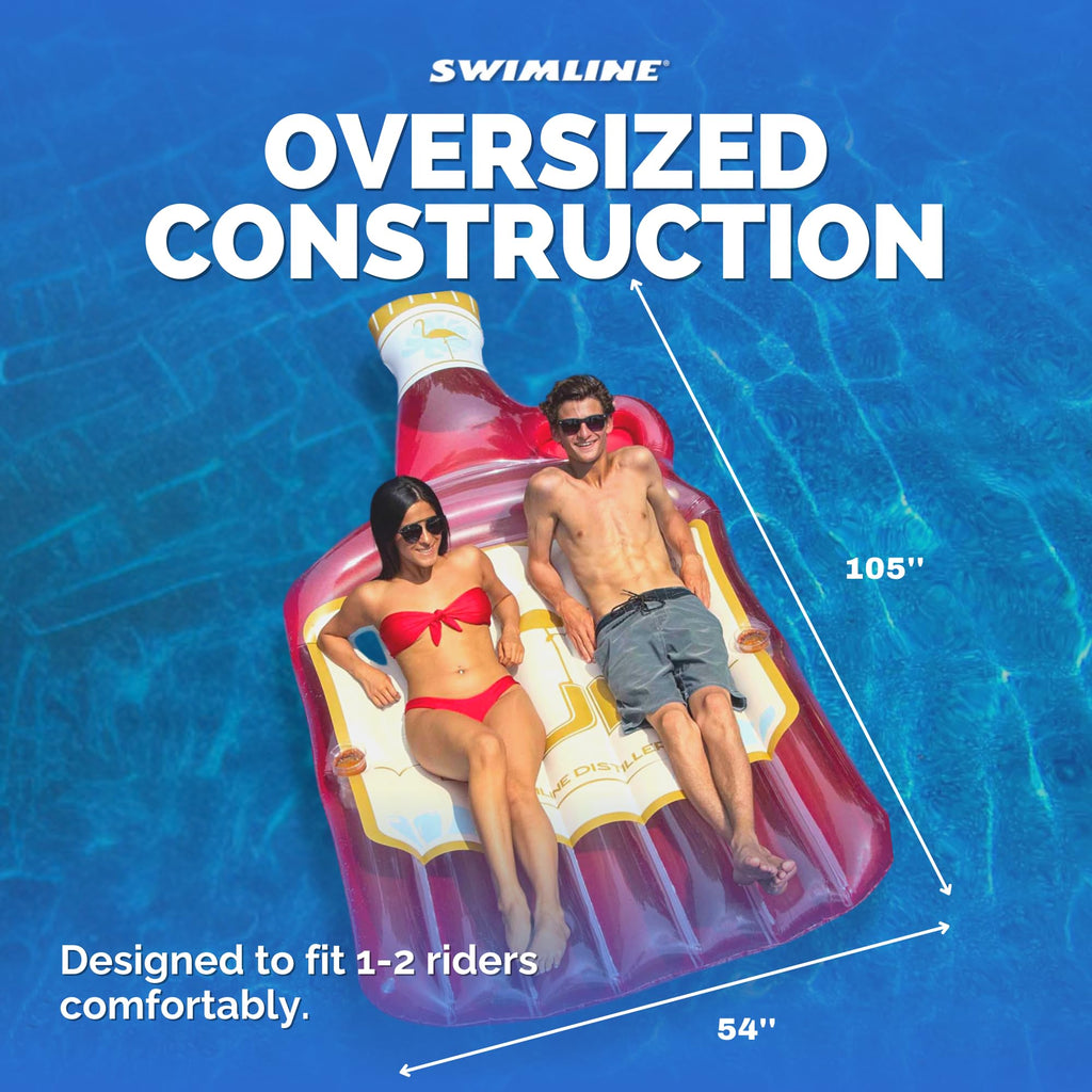 Inflatable Swimming Pool Float Lounger Raft Mattress F195536