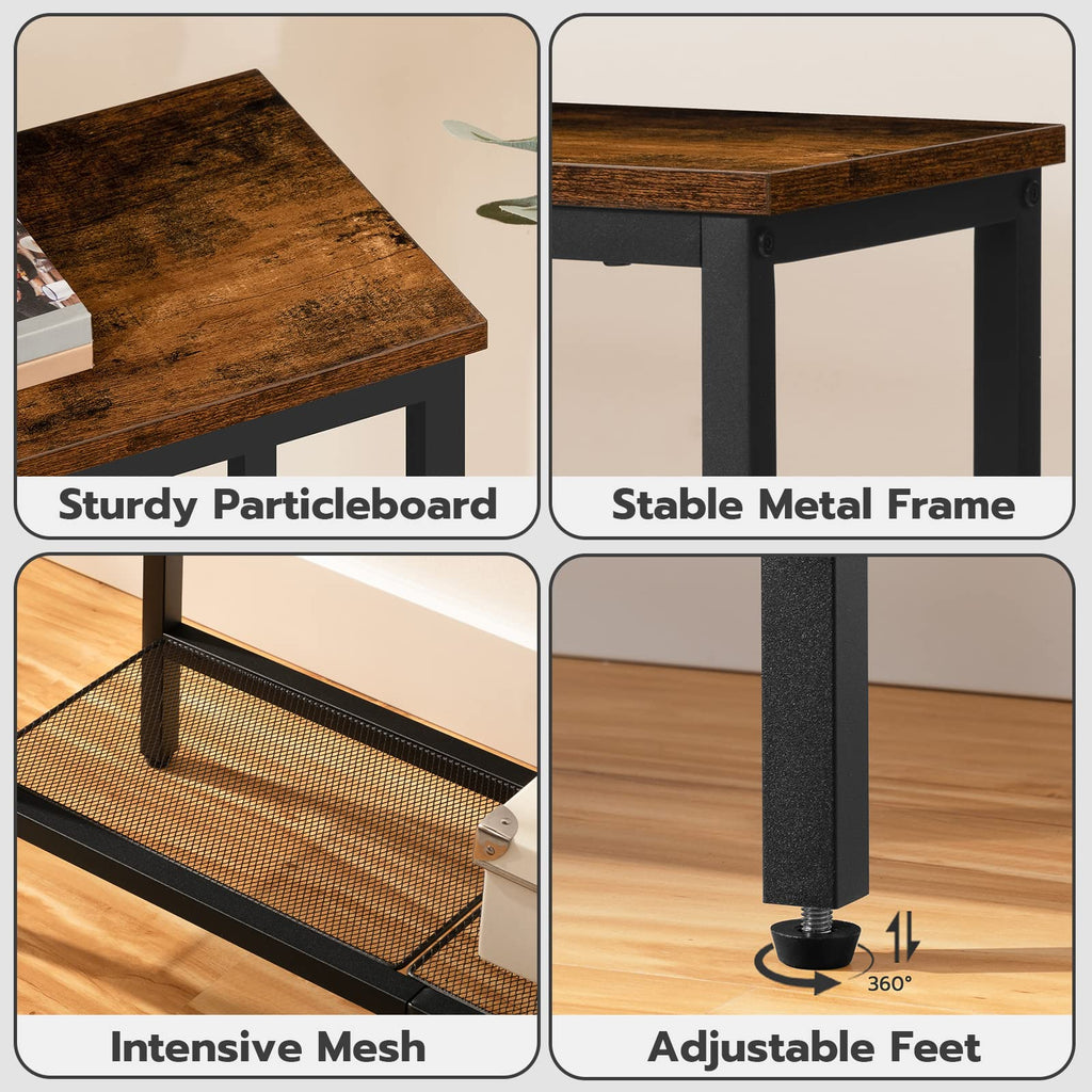 29.5" Narrow 2 Tier Console Table M477566