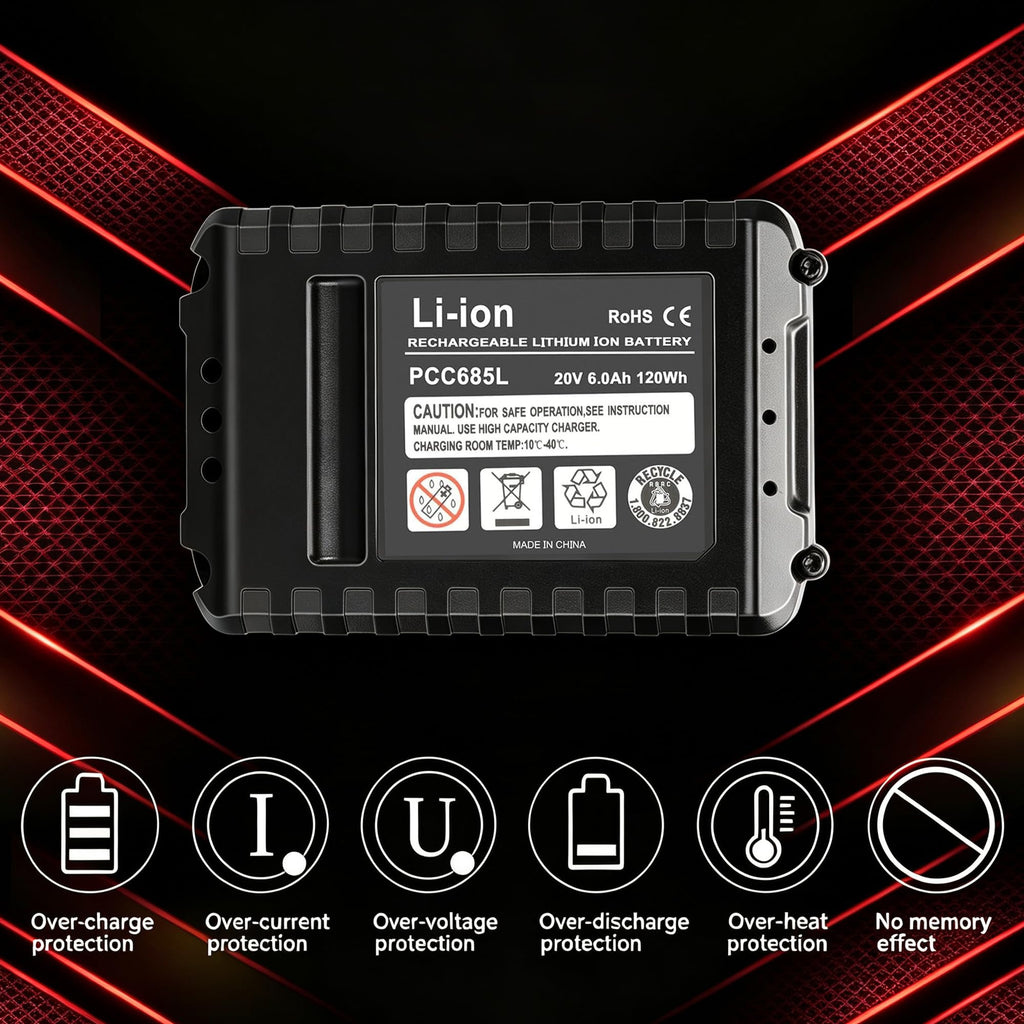 20V MAX Replacement Battery Y545
