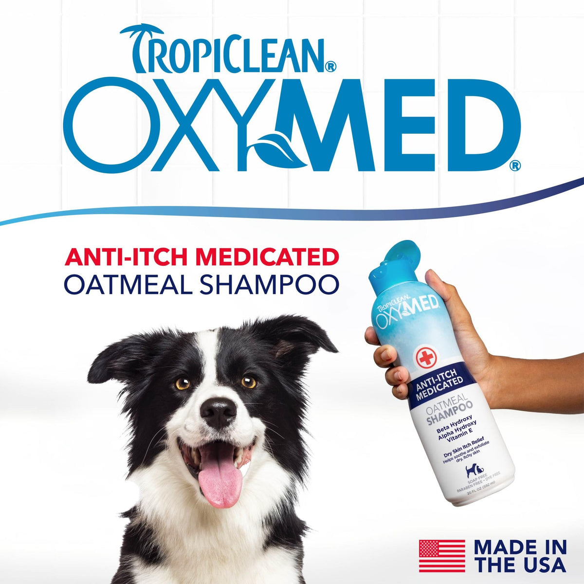 Medicated Dog Shampoo Oatmeal Formula 20oz L19707