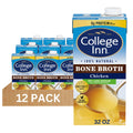 100% Natural Reduced Sodium Chicken Bone Broth 32 Oz (Pack of 12) S112