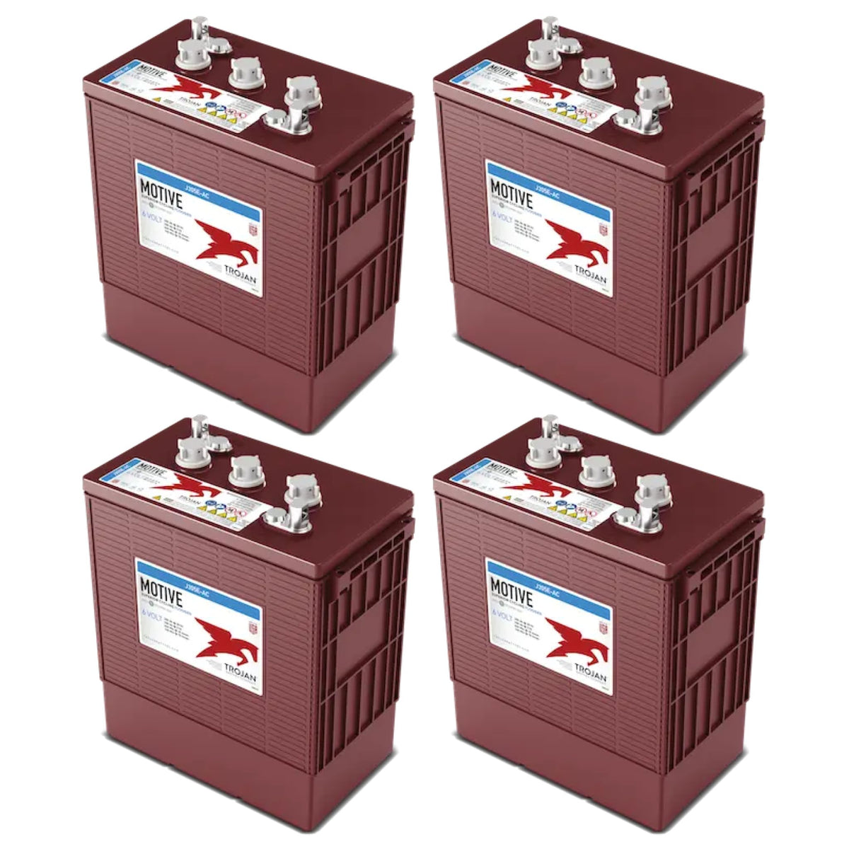 6V 305Ah Deep-Cycle Flooded Battery Pack of 4 A908