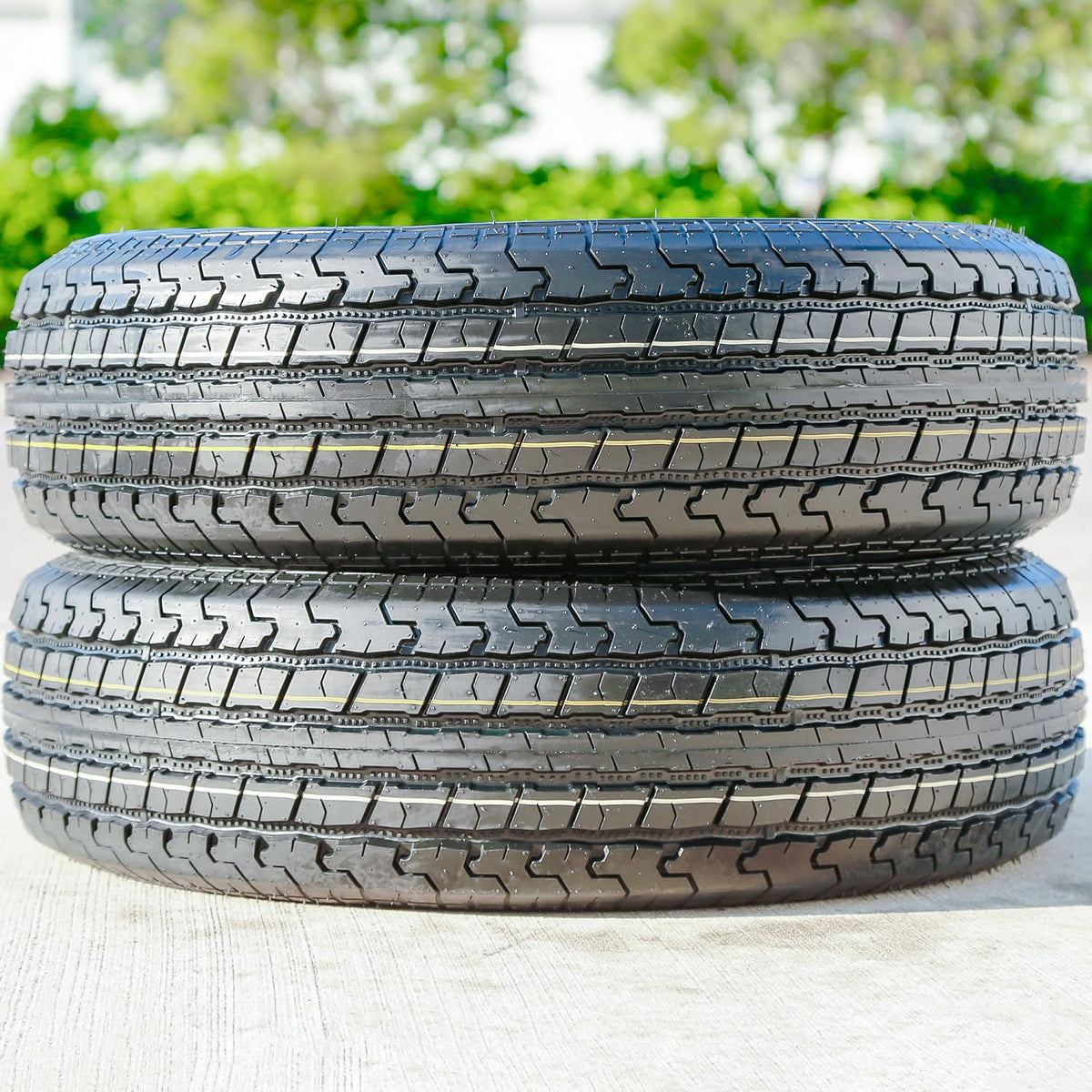 2 x ST205/75R15 All Season 10 Ply Tires F681769