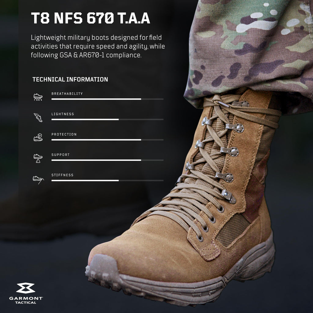 Coyote Suede Leather Tactical Boots K1804