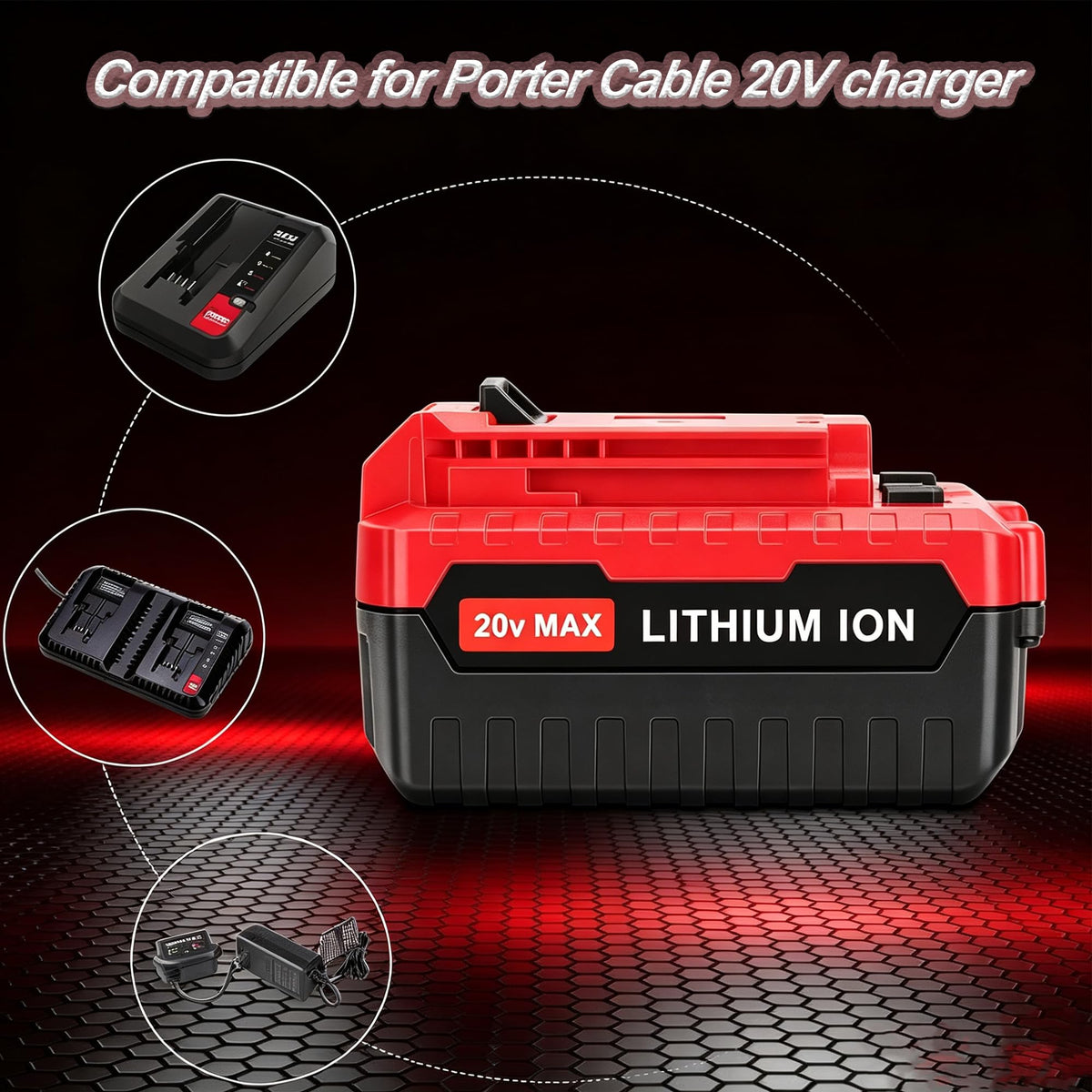 20V MAX Replacement Battery Y545
