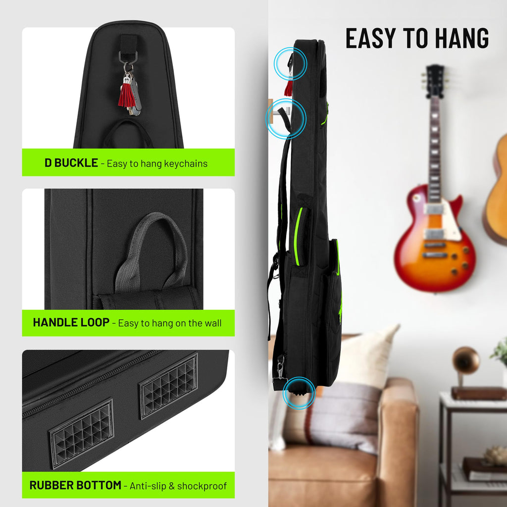 0.47in Thick Padding Electric Guitar Bag Y429474