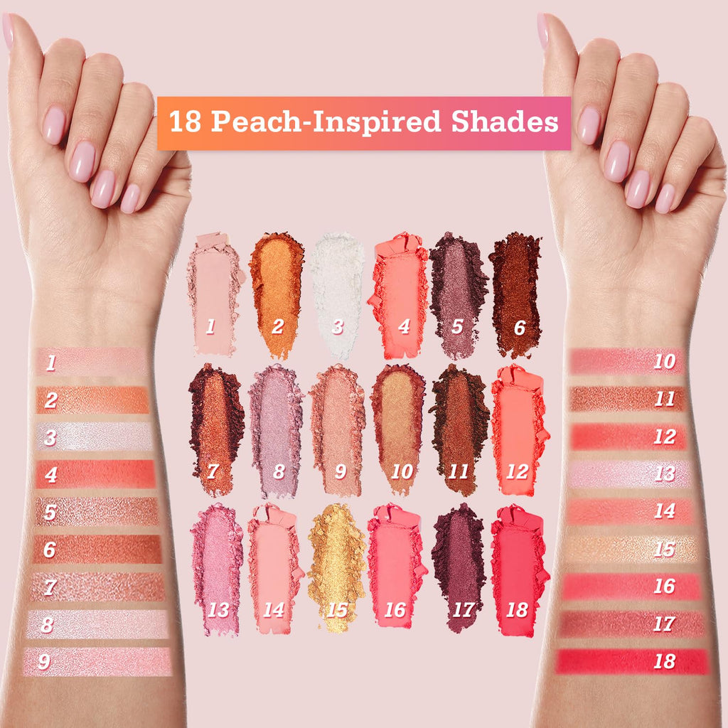 18-Shade Eyeshadow Palette J293445