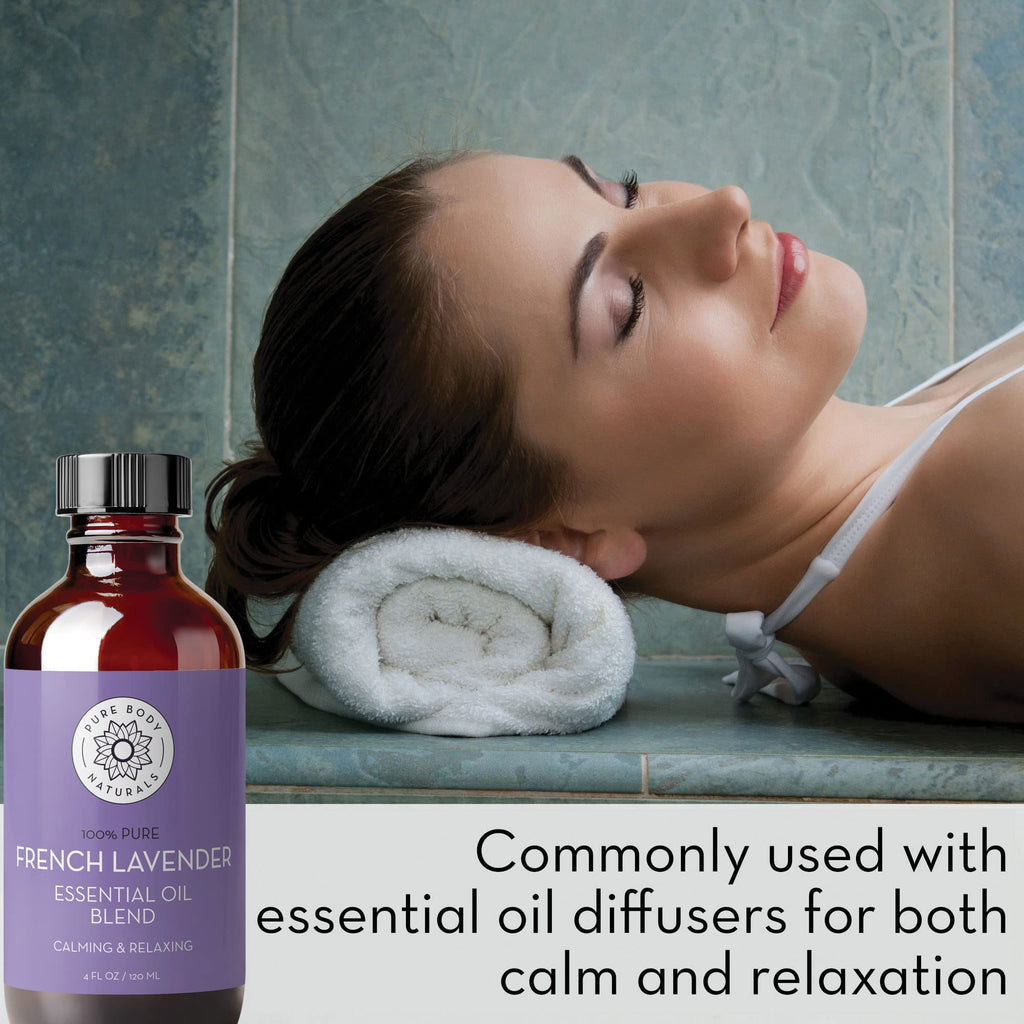 French Lavender Essential Oil 4 fl oz I890972