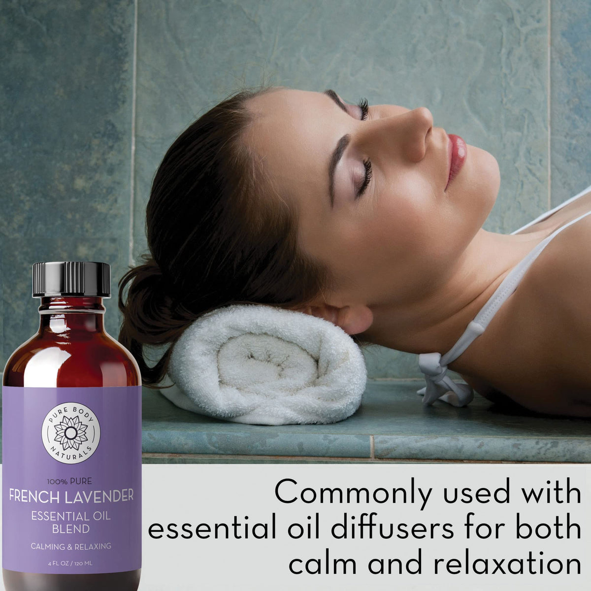 French Lavender Essential Oil 4 fl oz I890972