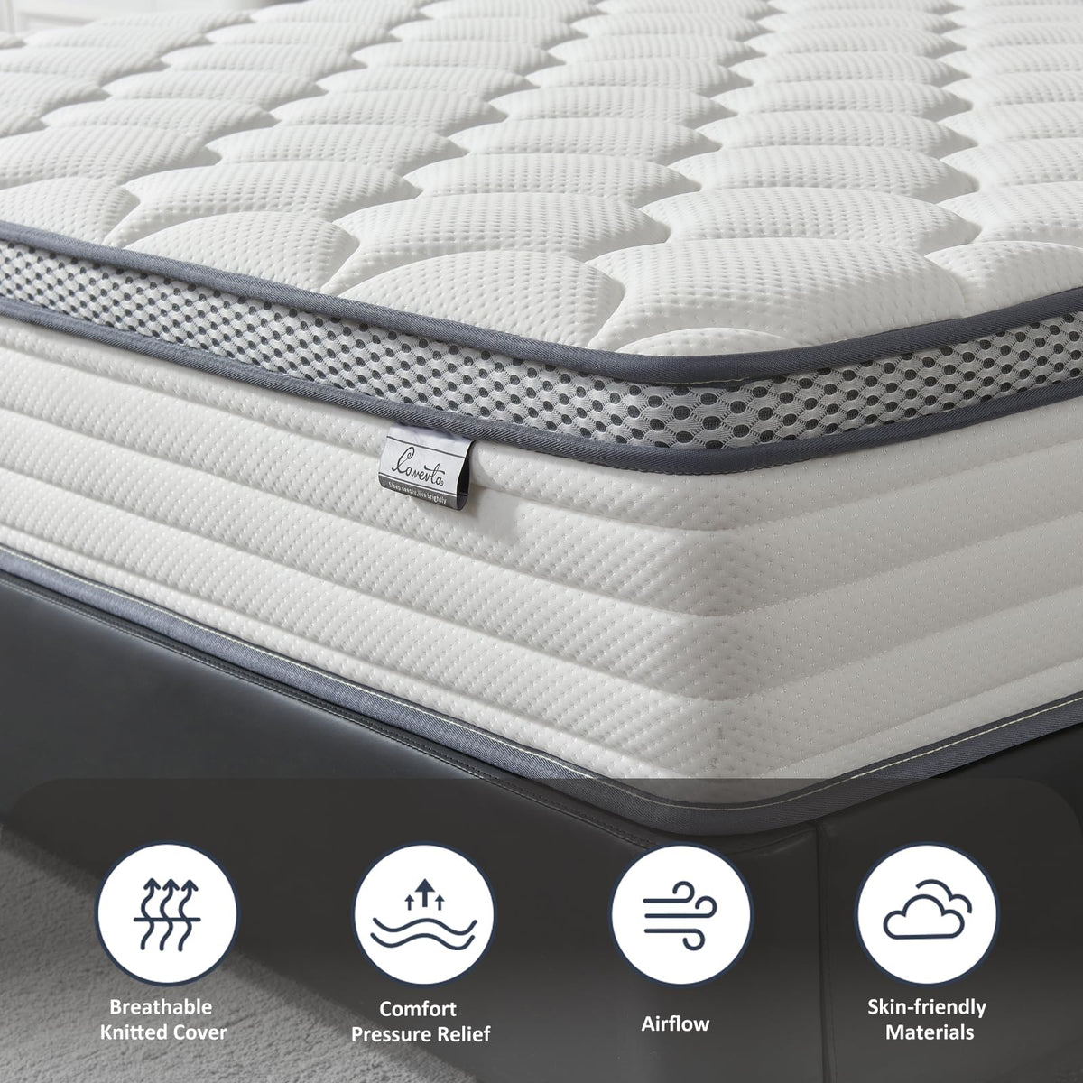 Full Size 12 Inch Hybrid Mattress R147