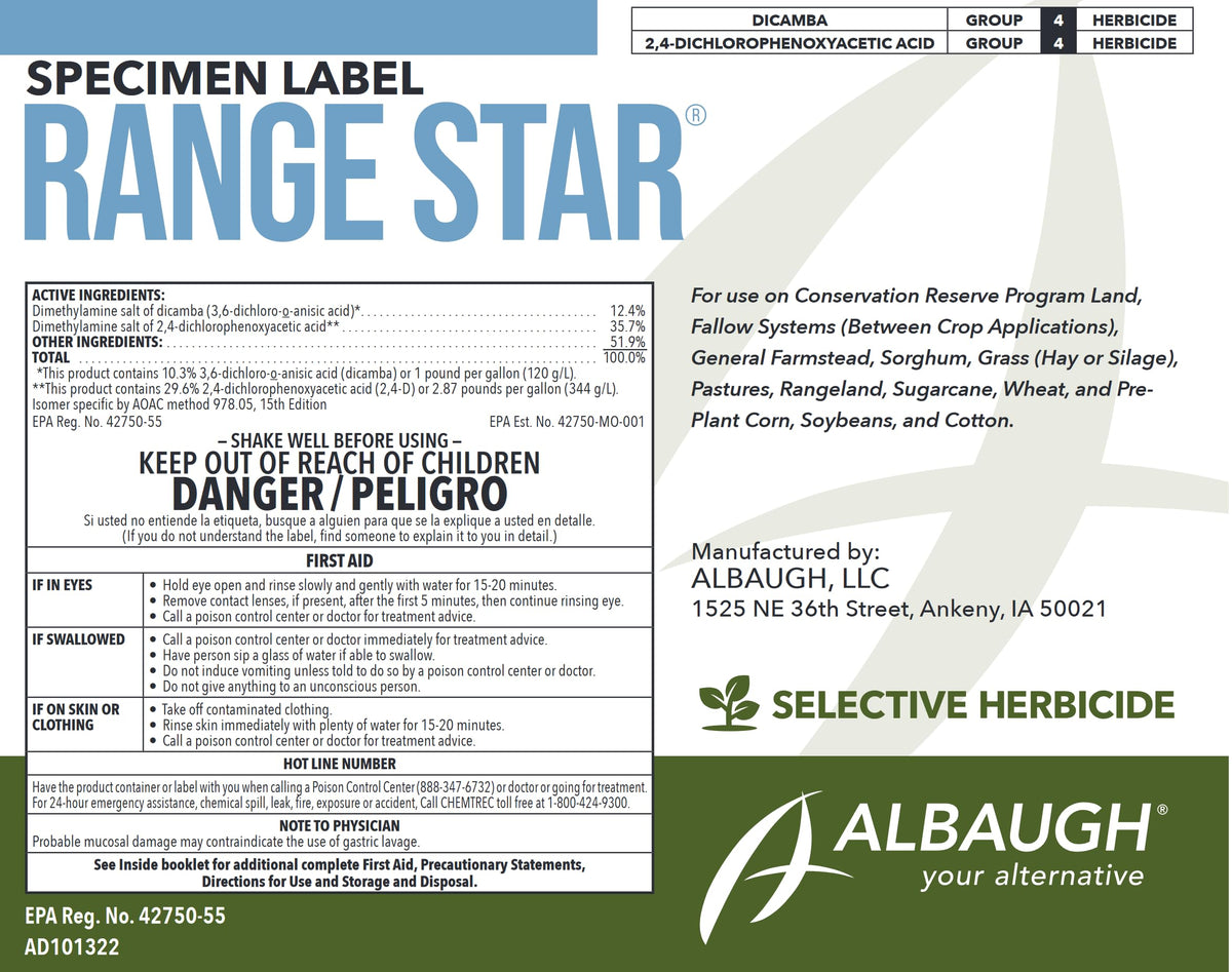 2.5 Gallons 2,4-D and Dicamba Herbicide A49635