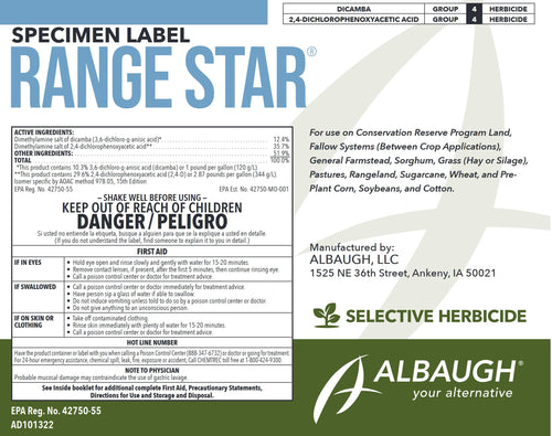 2.5 Gallons 2,4-D and Dicamba Herbicide A49635