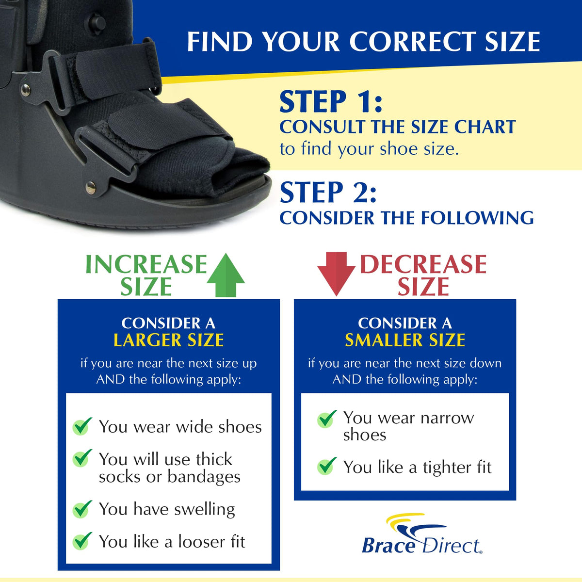 Short Air CAM Walking Boot G37902
