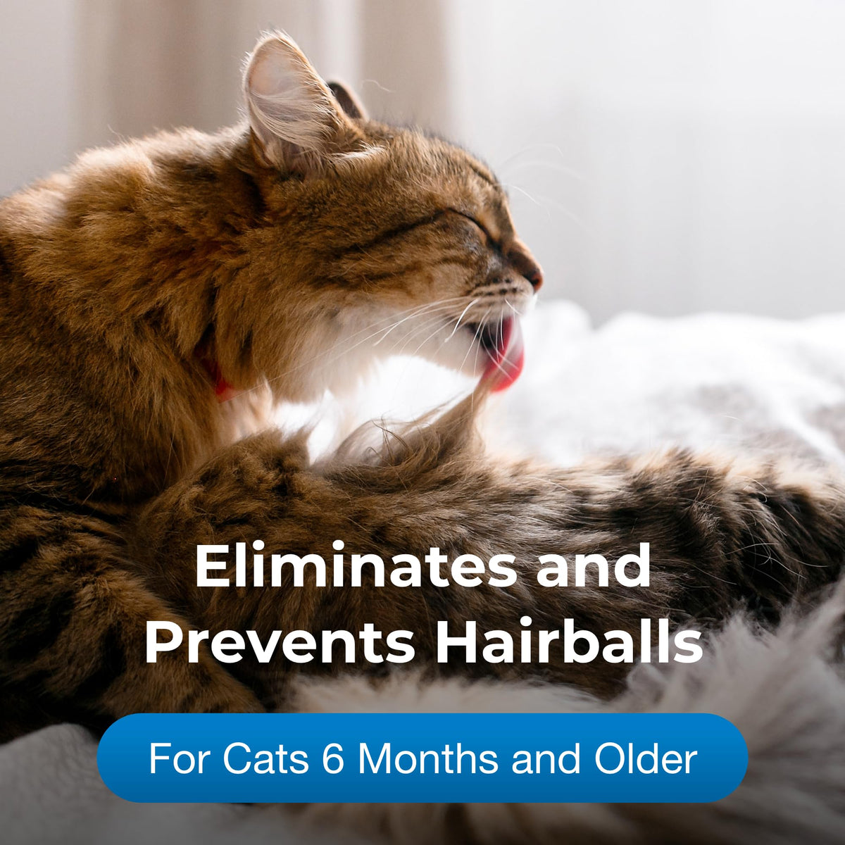 Hairball Solution Gel Supplement for Cats 3.5 oz Pack of 2 D29703