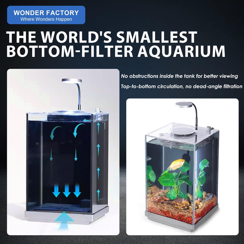 3 Gallon Fish Tank Aquarium B7414