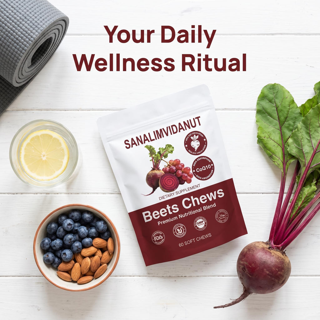 Beet Chews 4-in-1, 60 Count E801805