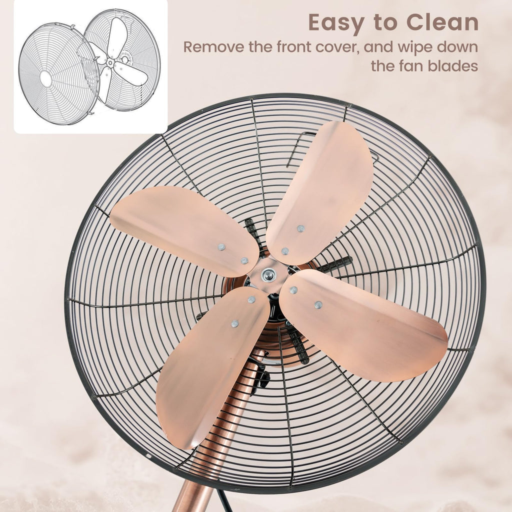 16" Metal Pedestal Fan V463