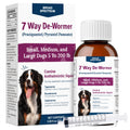 Dog Dewormer Liquid Formula with Praziquantel & Pyrantel Pamoate, 3.38 fl oz Q611