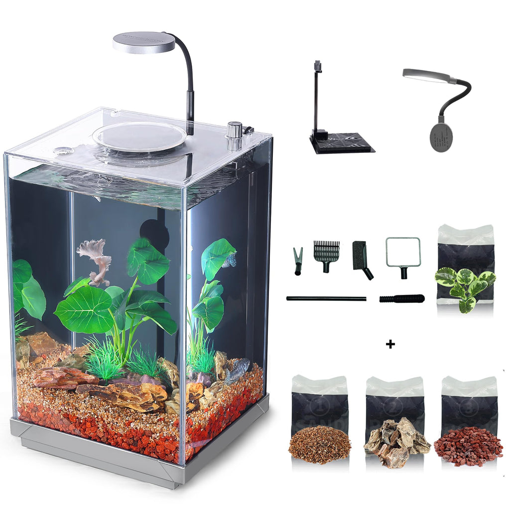 3 Gallon Fish Tank Aquarium B7414