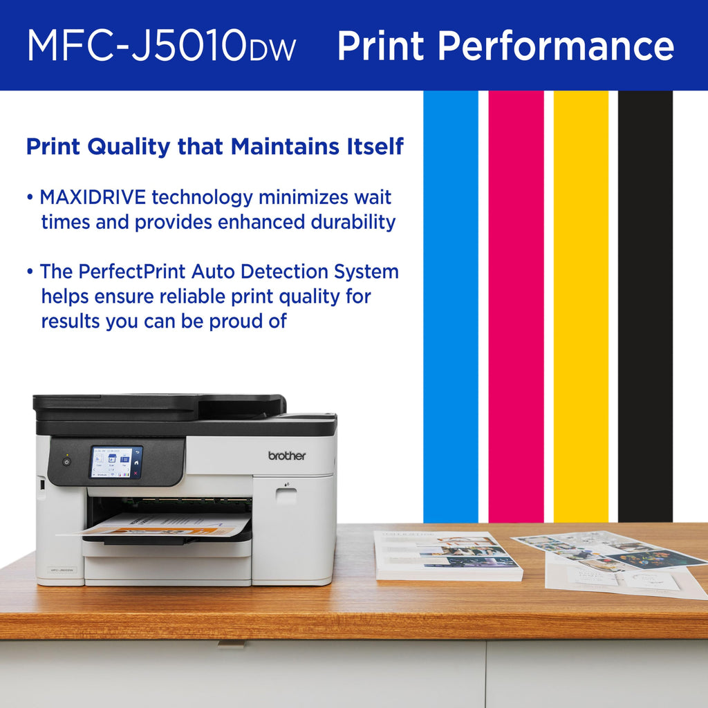 Wireless Color Inkjet All-in-One Printer with 2-Sided Copy & Scan K850