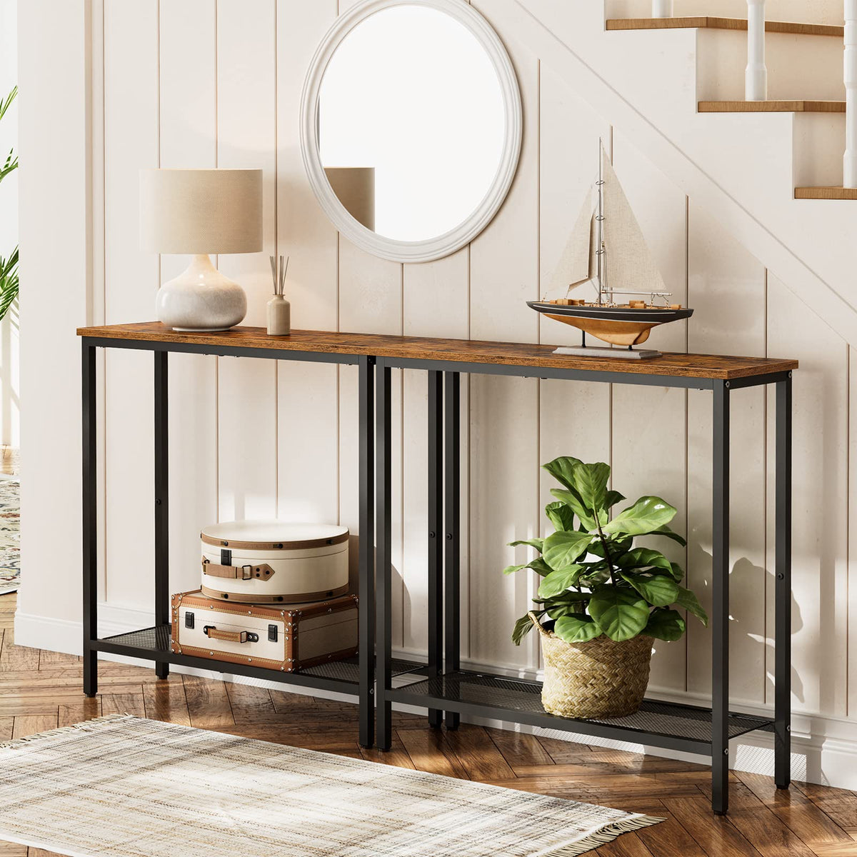 29.5" Narrow 2 Tier Console Table M477566