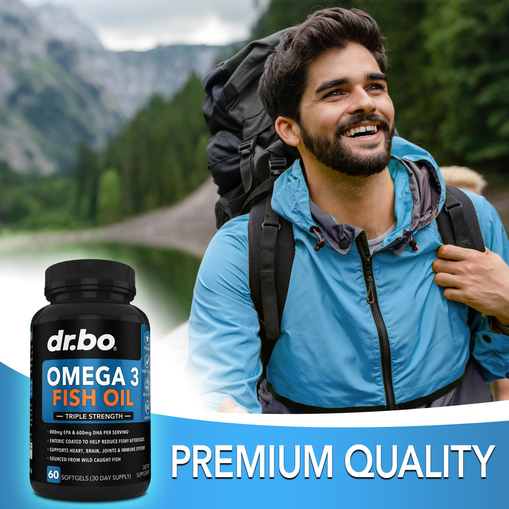 Omega 3 Fish Oil 2000mg EPA DHA 60 Softgels Y54848