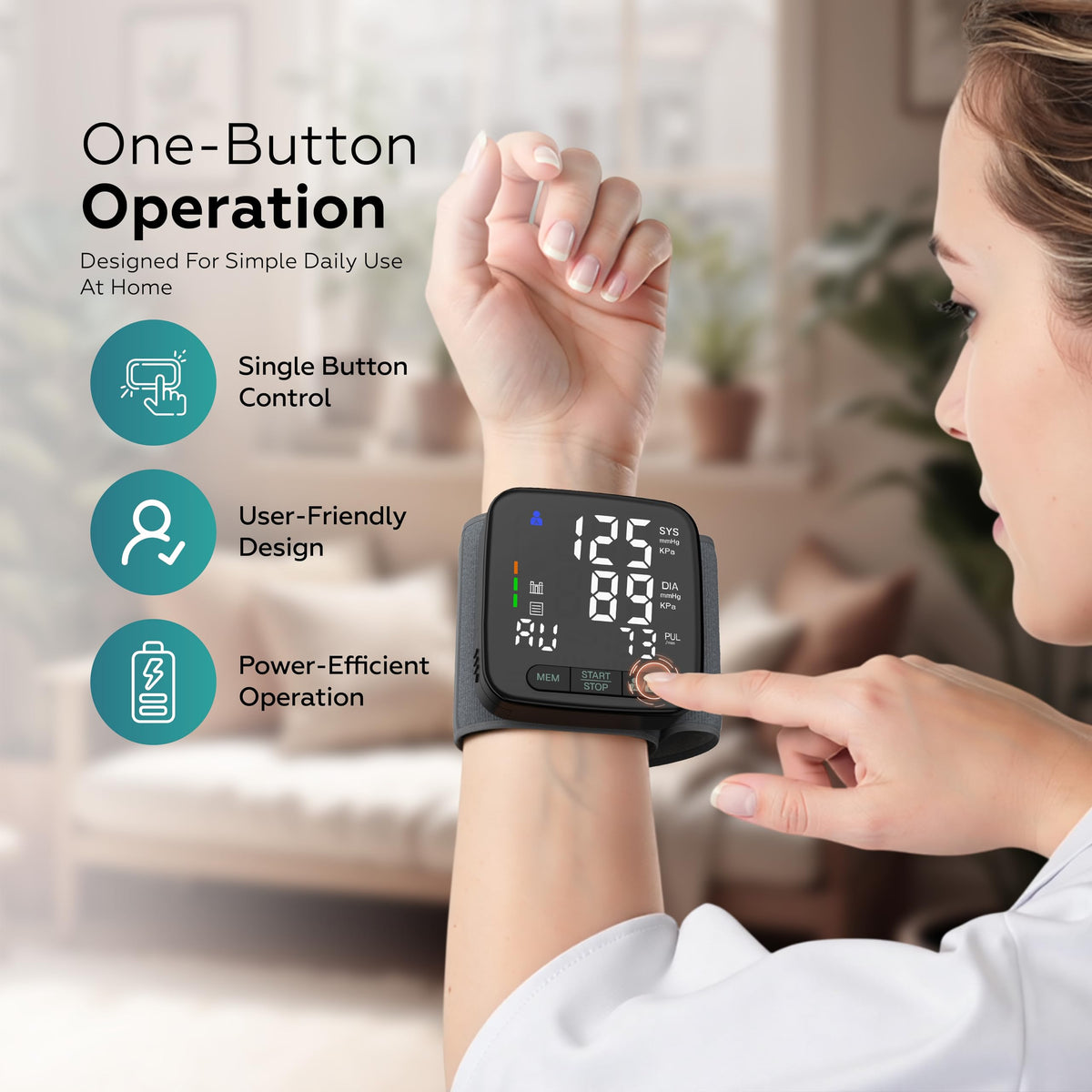 Wrist Blood Pressure Monitor T575