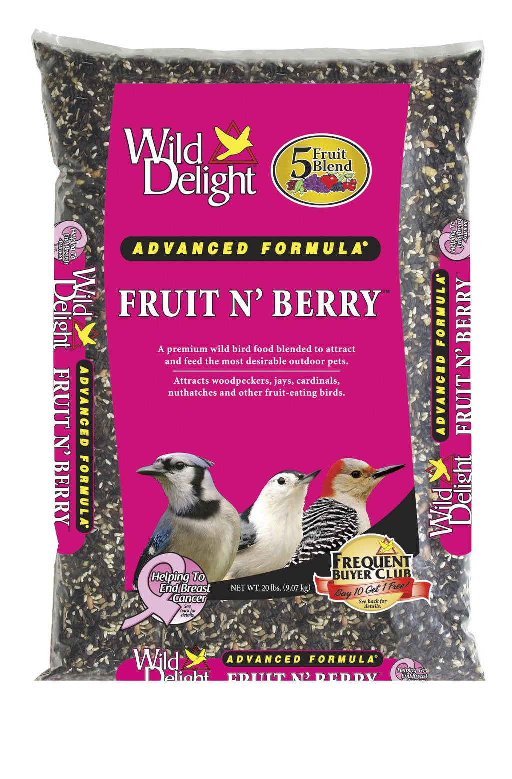 Fruit N' Berry Bird Food, 20 lb M6515