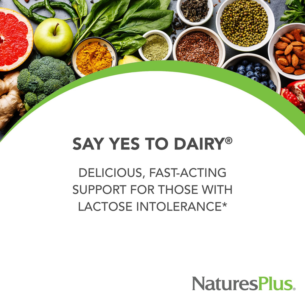 Natural Lactase Enzyme Chewable Tablets Y2982
