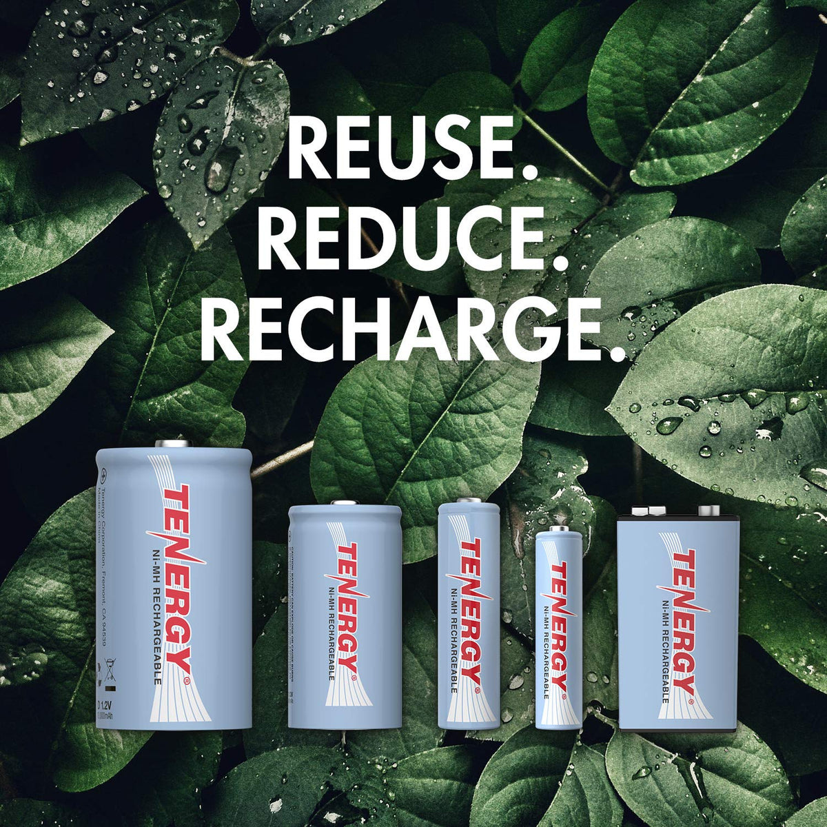 AA AAA C D 9V NiMH Rechargeable Batteries 68 Pack L748