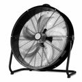 Industrial Drum Fan, High Velocity Air Circulator with 5 Aluminium Blades, 3-Speed Adjustable Tilt Metal Floor Fan A4778