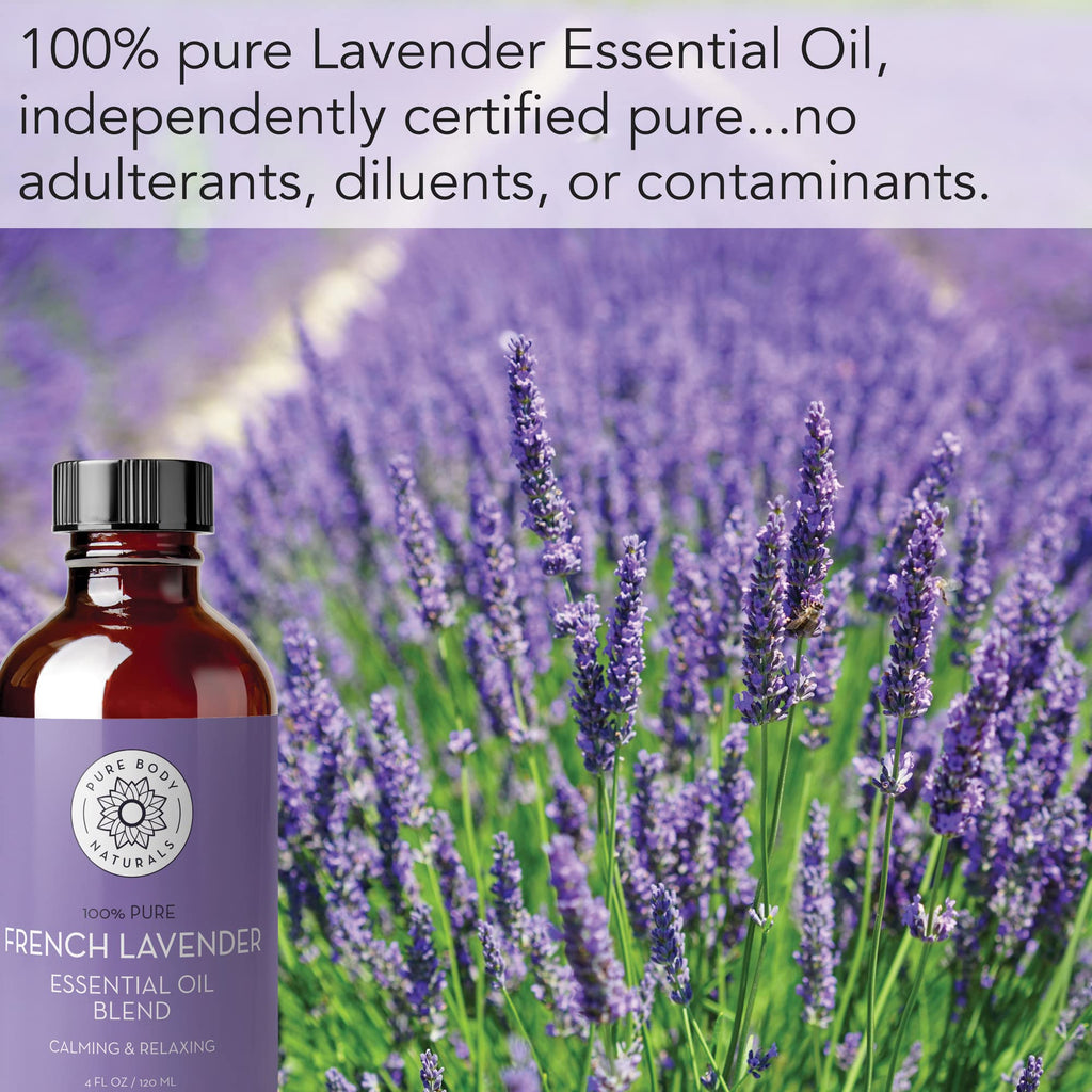 French Lavender Essential Oil 4 fl oz I890972
