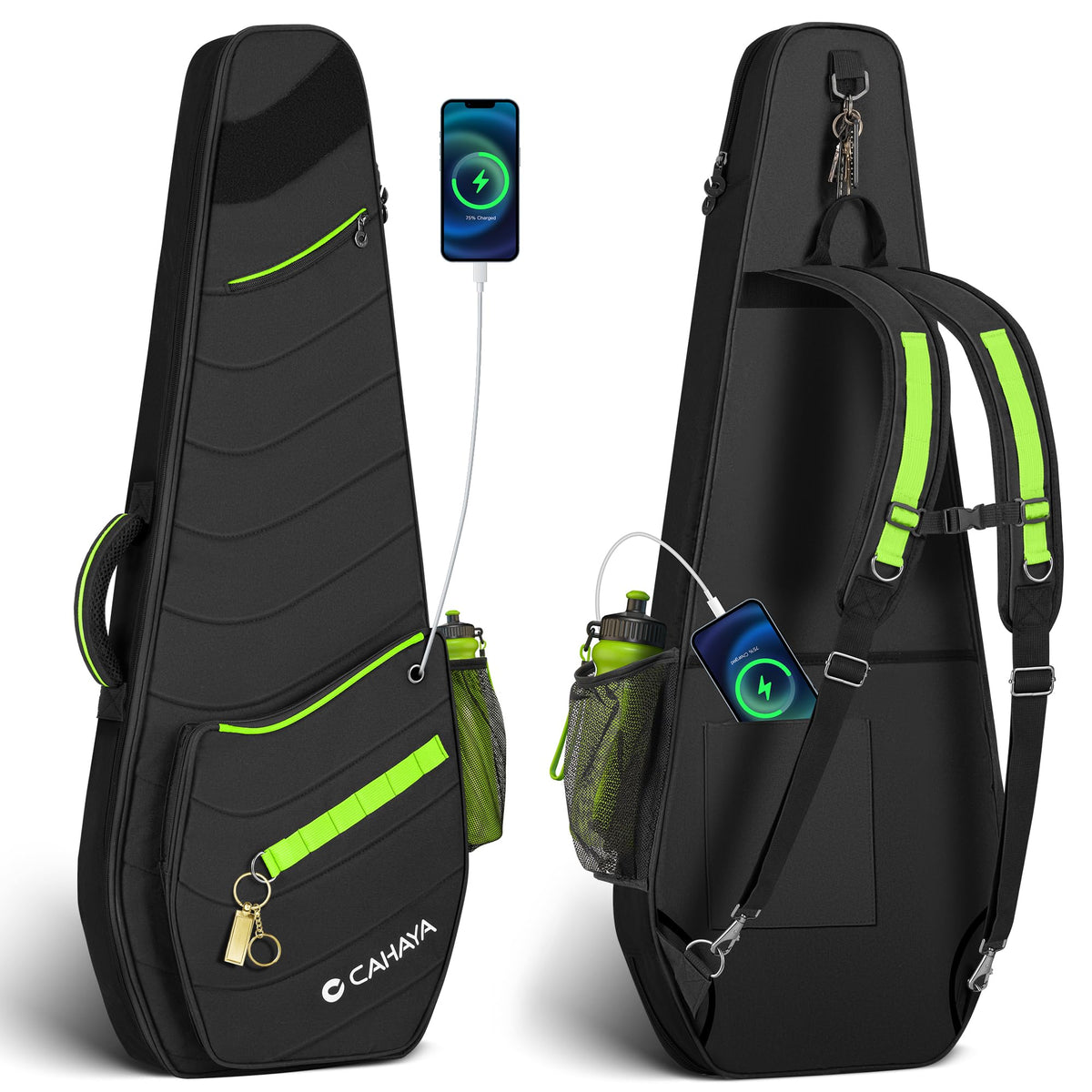 0.47in Thick Padding Electric Guitar Bag Y429474