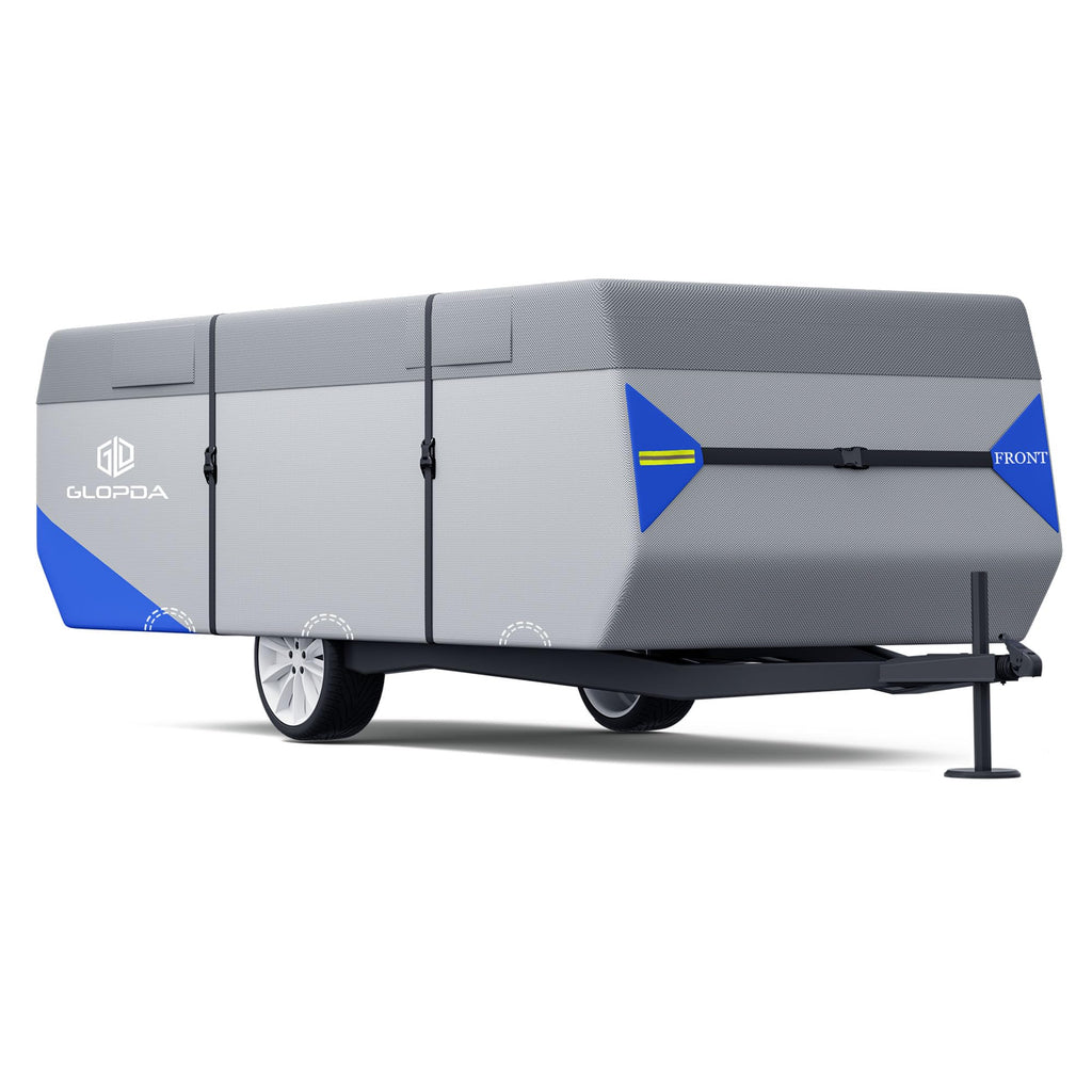 14' - 16' Waterproof Anti-Tear Pop Up Camper Cover A95335