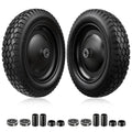 4.80/4.00-8 Flat Free Wheelbarrow Tire and Wheel C82592