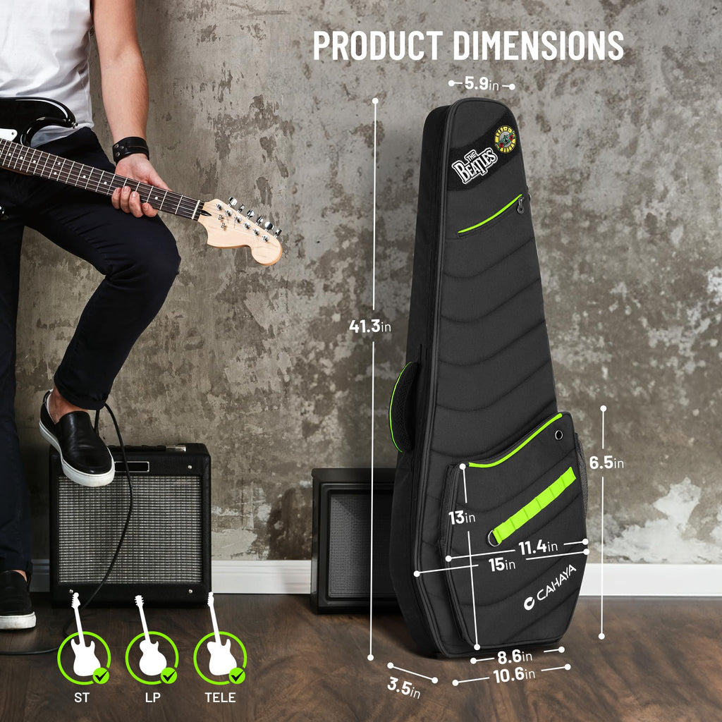 0.47in Thick Padding Electric Guitar Bag Y429474