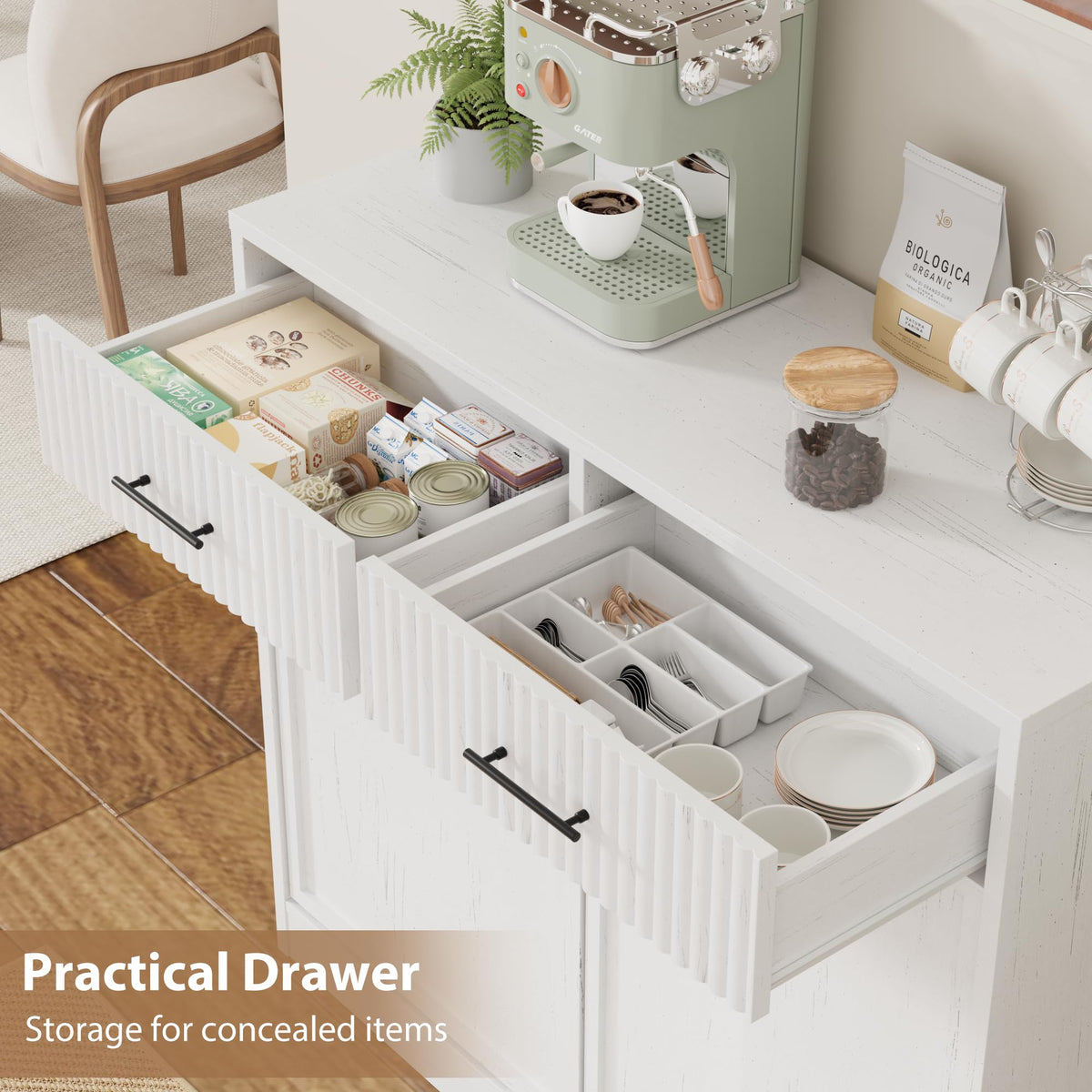 Double Tilt Out Laundry Hamper Cabinet L12263