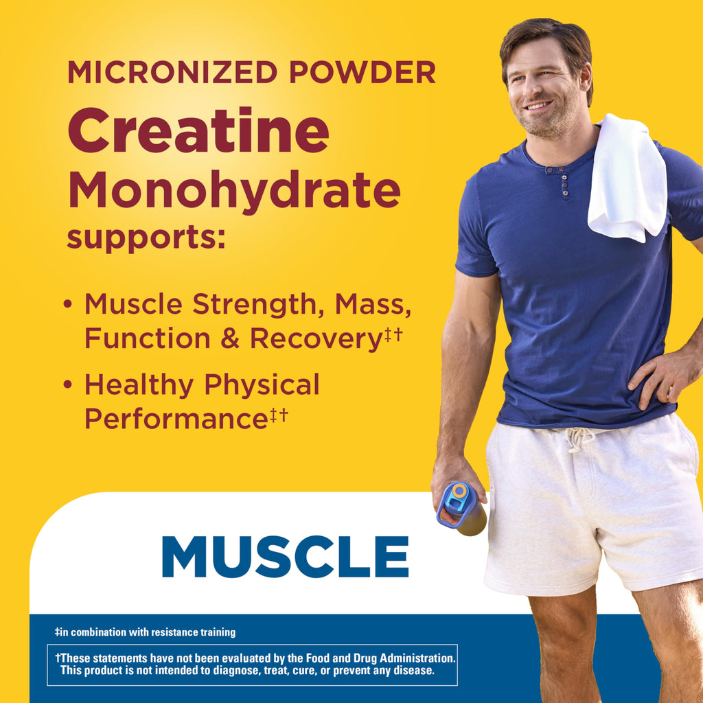 Micronized Creatine Monohydrate Powder 5g per Serving F611