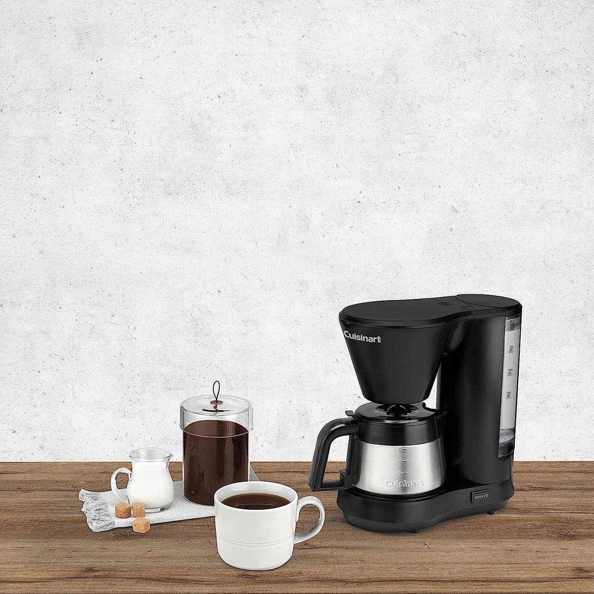 5-Cup Coffee Maker with Stainless Steel Carafe J822
