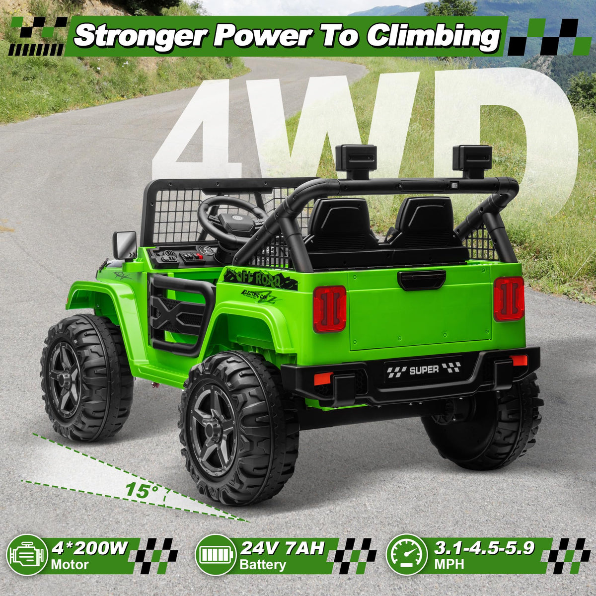 24V Ride on Car with Remote Control L1005