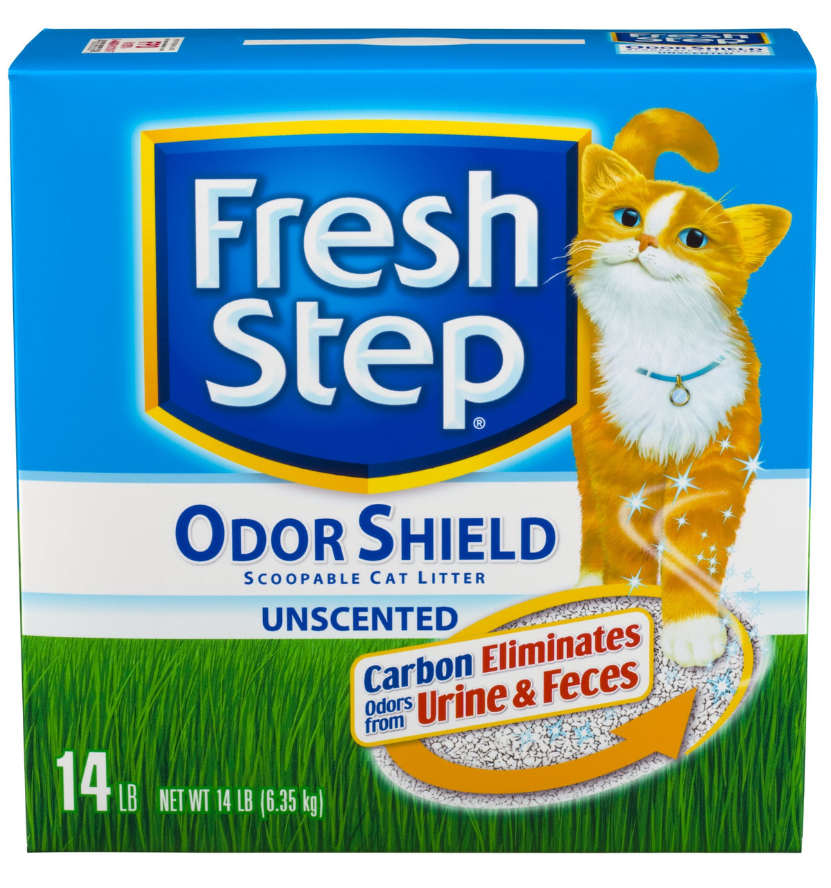 Unscented Clumping Cat Litter with Activated Charcoal, 14 lb G60787