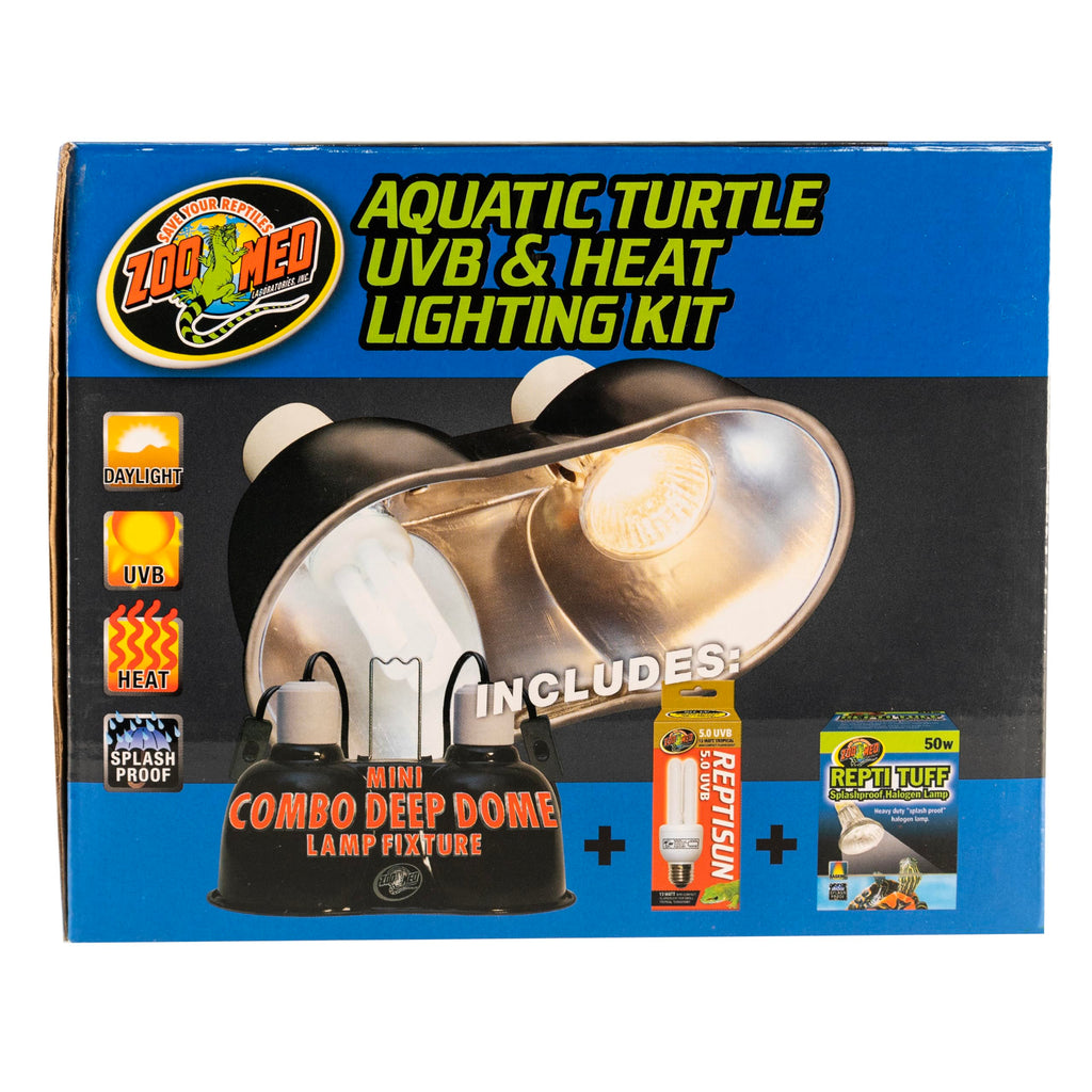 Aquatic Turtle Heat UVB Light Kit M4433